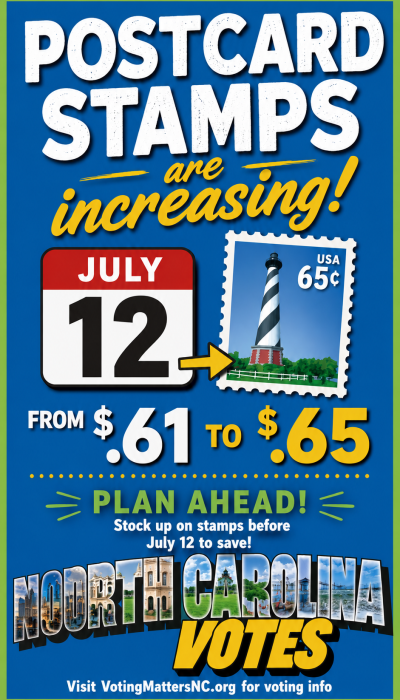 Postcard stamp cost increase