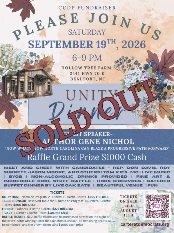 Sold Out Unity Dinner 2026